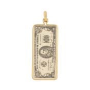 A one hundred dollar pendant