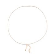 Elsa Peretti for Tiffany & Co. Ι An initial 'N' pendant, circa 1983