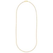 A ropetwist chain necklace