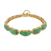 A jadeite bracelet