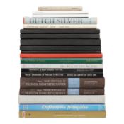 A collection of world silver reference books