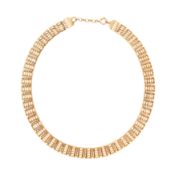 A gate choker necklace