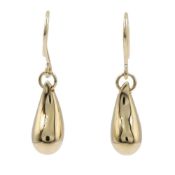 Tiffany & Co. Teardrop Earrings, 18K Yellow Gold, Women's, Gold