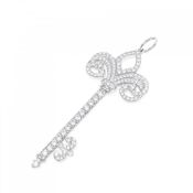 Tiffany Fleur de Lys Key Ring