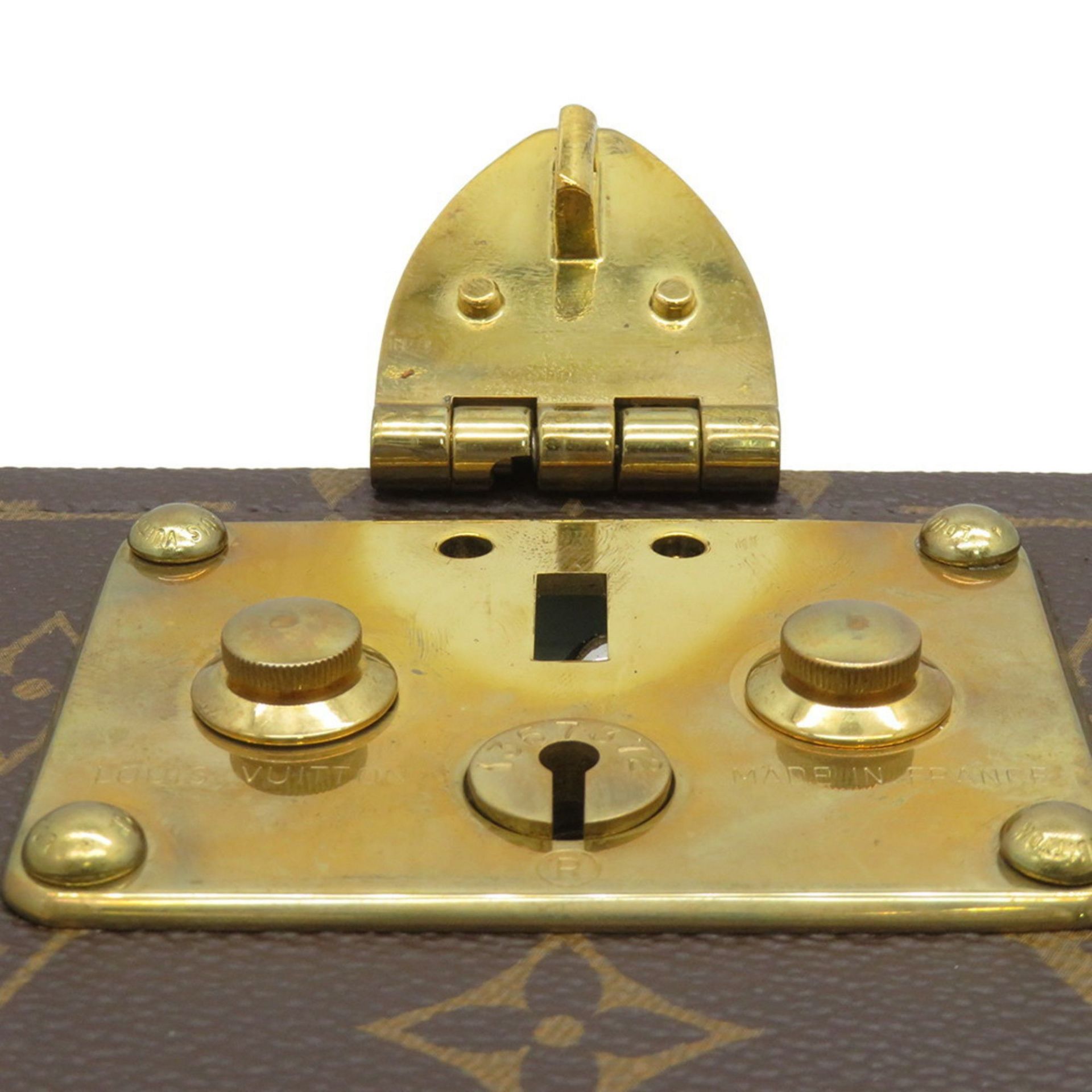 Louis Vuitton Monogram Boite Vin en Bouteille Trunk M21830 LOUIS VUITTON Wine Case Box - Image 13 of 15