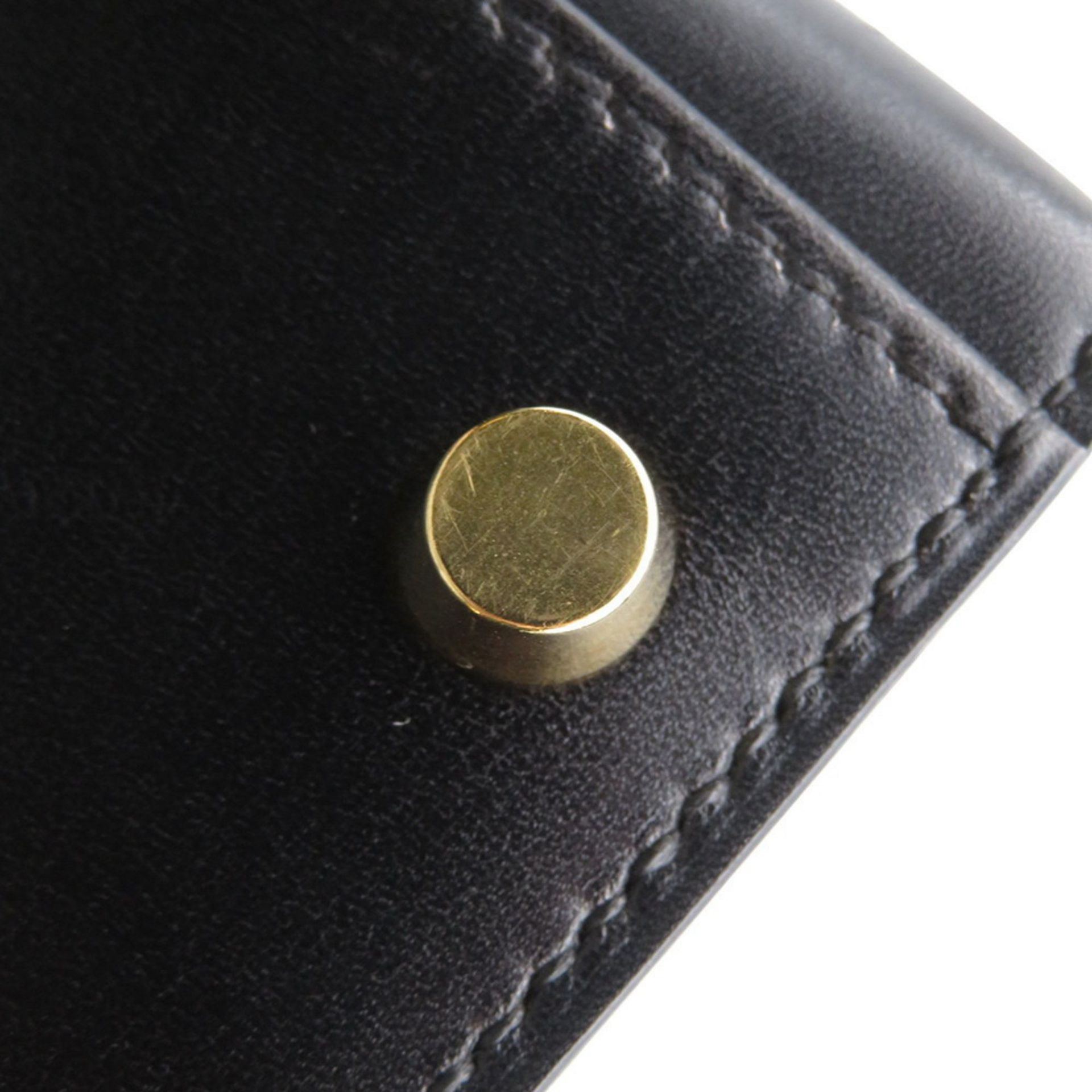 Hermès Kelly 32 Handbag, Black Box Calf Leather, with Exterior Stitching, C Stamp, HERMES 2-Way Bag, - Image 10 of 19