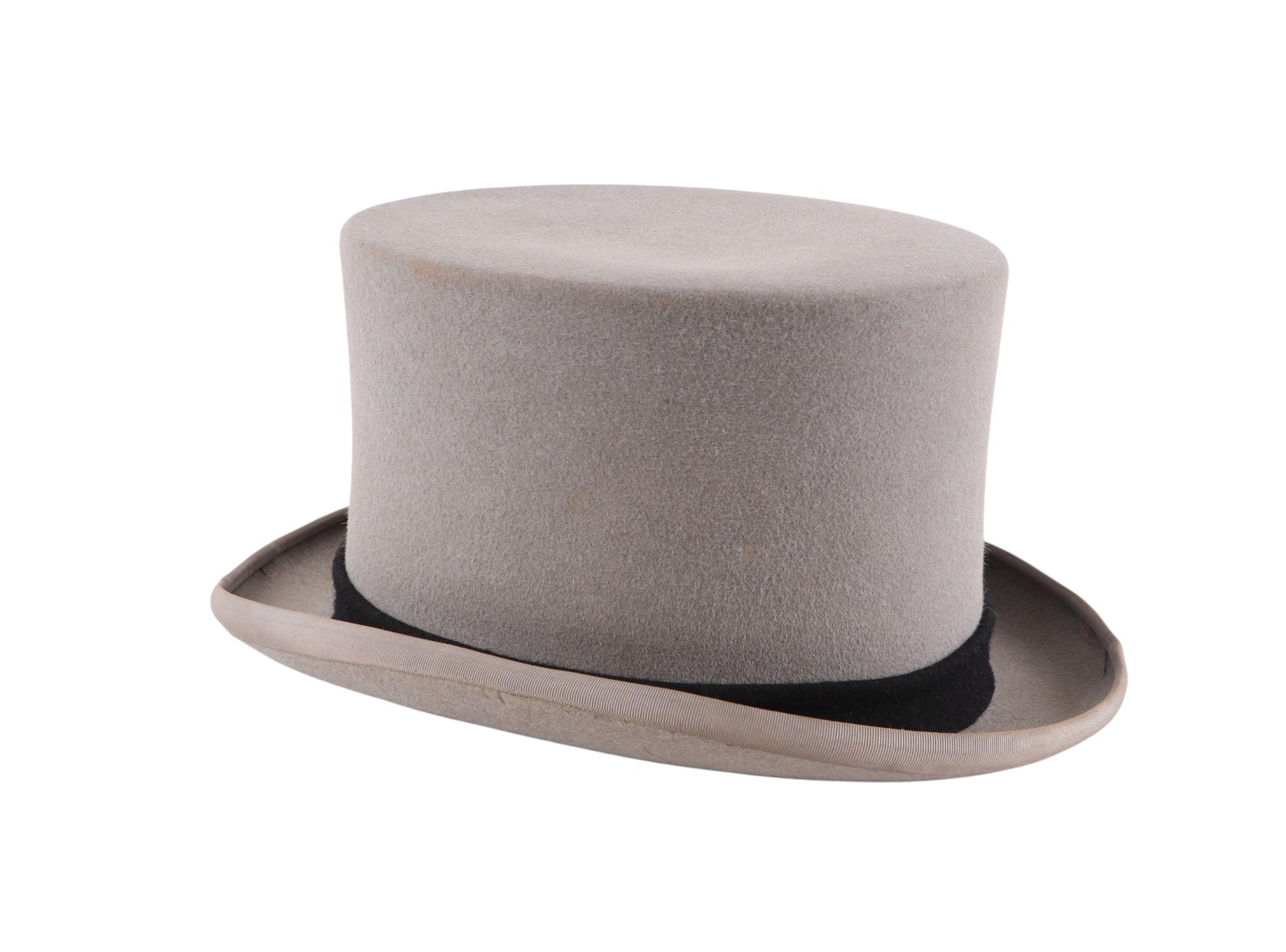 A Moss Bros grey top hat; together with a Moss Bros bowler hat and a Dunn & Co bowler hat (3). - Image 5 of 8
