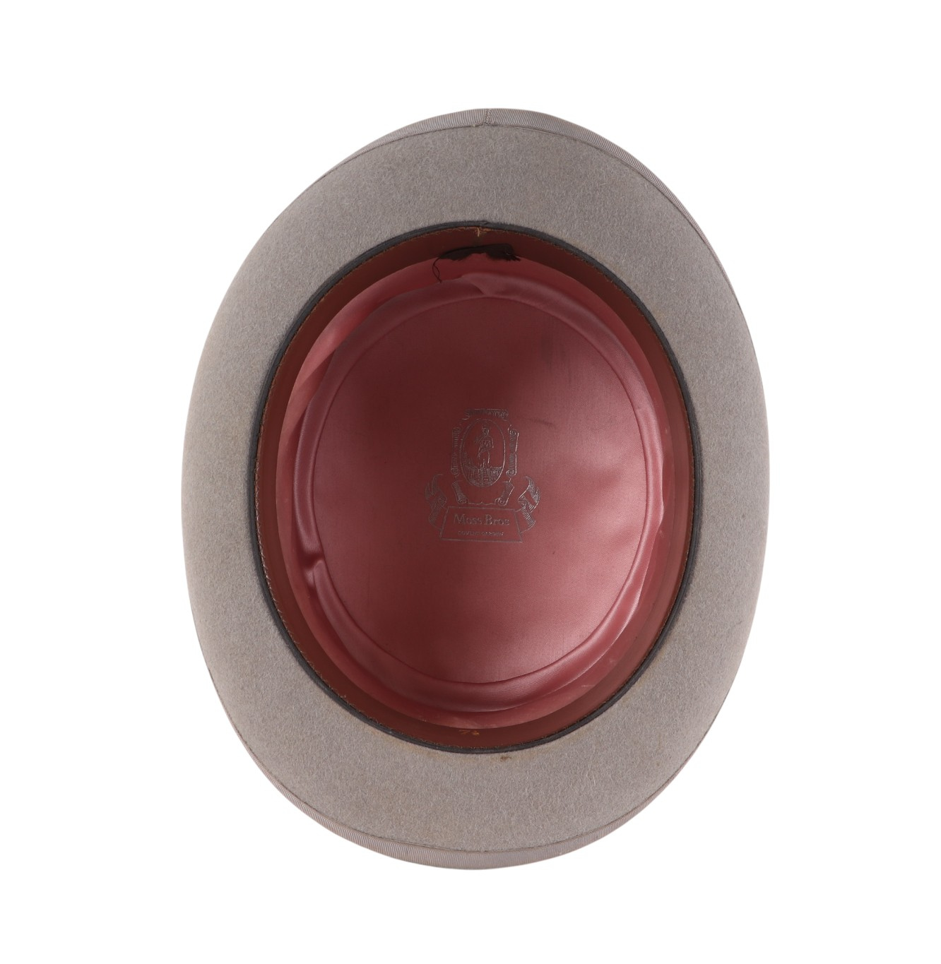 A Moss Bros grey top hat; together with a Moss Bros bowler hat and a Dunn & Co bowler hat (3). - Image 6 of 8