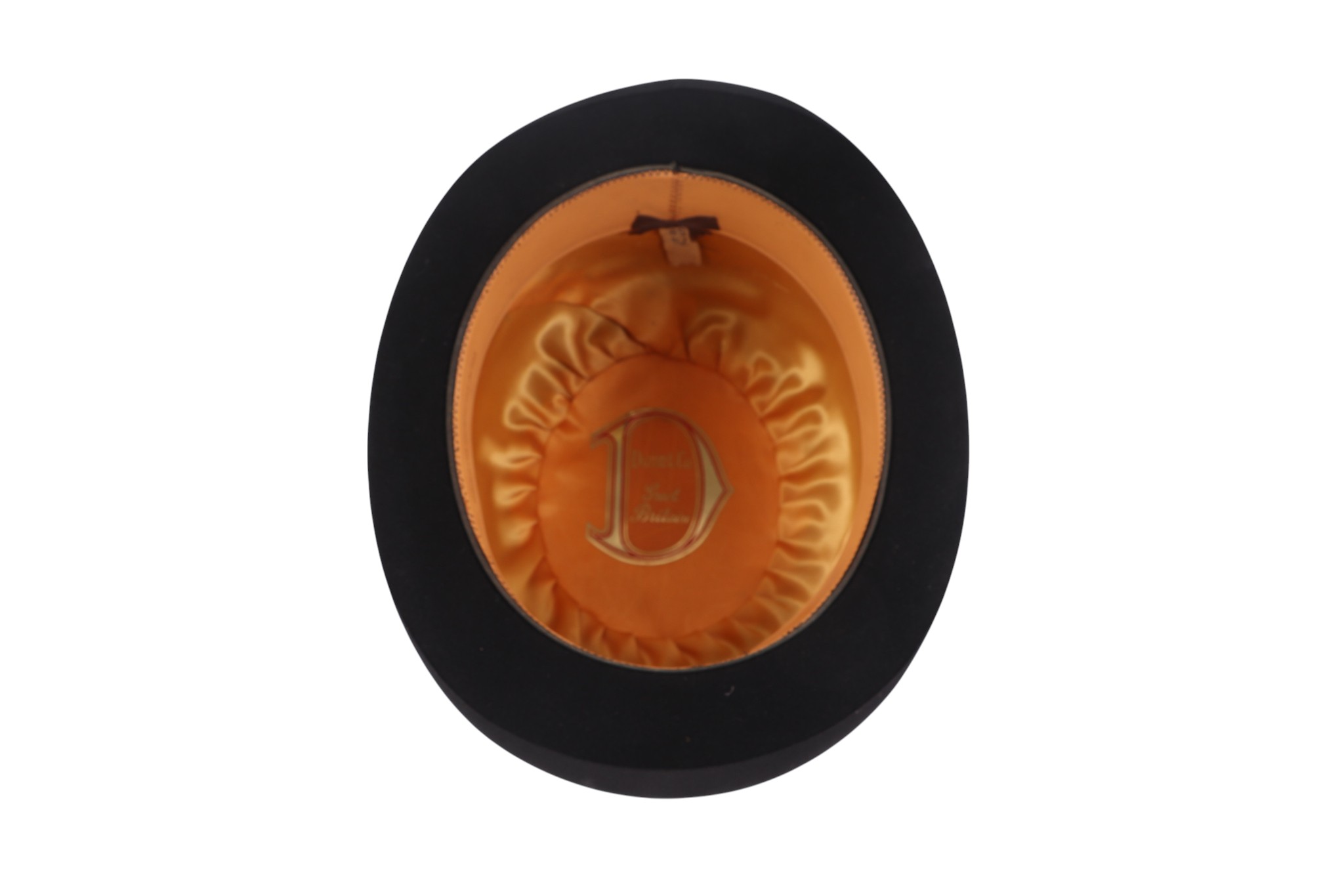 A Moss Bros grey top hat; together with a Moss Bros bowler hat and a Dunn & Co bowler hat (3). - Image 4 of 8