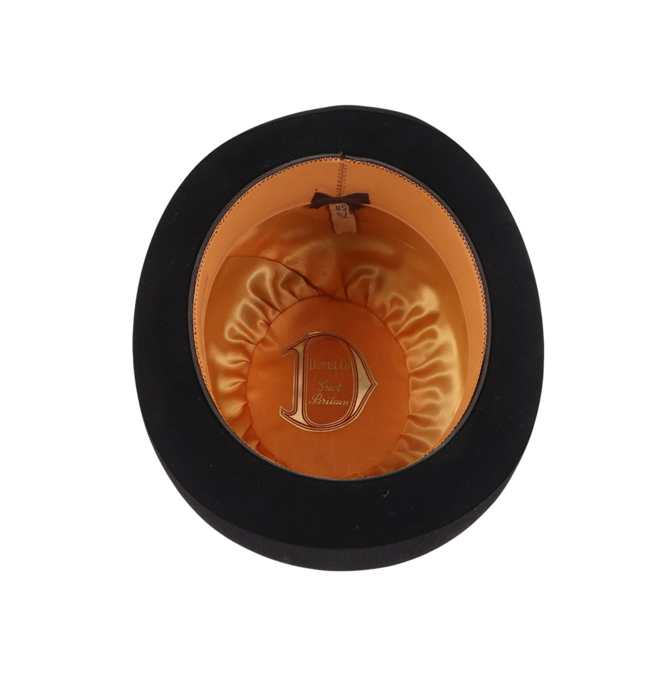 A Moss Bros grey top hat; together with a Moss Bros bowler hat and a Dunn & Co bowler hat (3). - Image 3 of 8