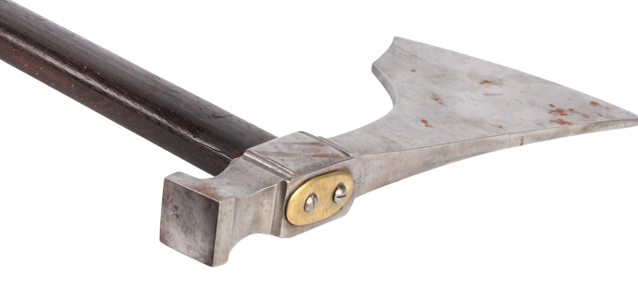 An early 19th century Napoleonic 1st Empire Sappers axe. Having a 18 ...