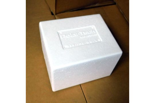 Uline S-20447 Insulated Foam Containers 6"x 4.5"x 3" Polystyrene (30) - Image 2 of 4