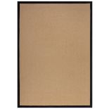 Grade-C1 ref LOT131 Natural Fibre D040 Herringbone Border Black 60X800 RRP œ169