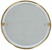 Eleganter Spiegel mit Goldrand