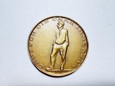 Madaille Drittes Reich 1935 Saar