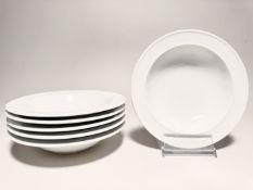 KPM Berlin Urania Weiß 6 x Große Schälchen 15,5 cm