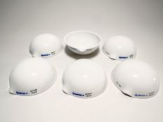 KPM Berlin Weiß 6 x Schälchen zB für Sojasoße oder als Salière