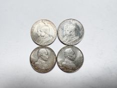 4 x 2 Mark Kaiserreich Silber