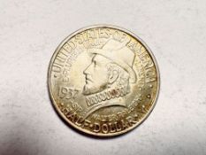 Half Dollar USA 1937 Silber