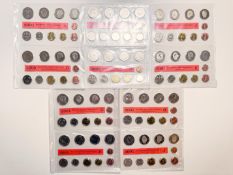 10 x Kursmünzensatz BRD Deutsche Mark