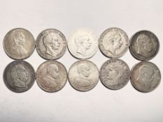 10 x 5 Mark Kaiserreich Silber