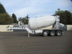 1998 MCNEILUS 13 CUBIC YARD MIXER TRAILER