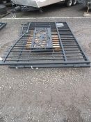 2025 KJ K0720 7' X 20' METAL FARM DRIVEWAY GATE W/ DEER ART (UNUSED)