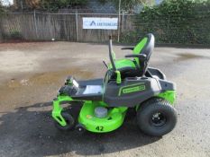 GREENWORKS PRO- CROSSOVER ZERO TURN LAWN MOWER