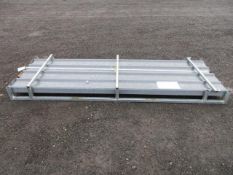 (100) 2025 ABOSS 116'' X 36'' GRAY STEEL ROOF/WALL PANELS (UNUSED)