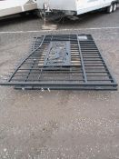 2025 KJ K0720 7' X 20' METAL FARM DRIVEWAY GATE W/ DEER ART (UNUSED)