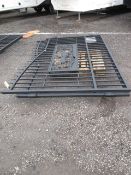 2025 KJ K0720 7' X 20' METAL FARM DRIVEWAY GATE W/ DEER ART (UNUSED)