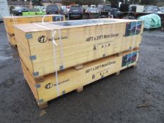 2025 KJ K2545G 46' X 25' METAL GARAGE (UNUSED)