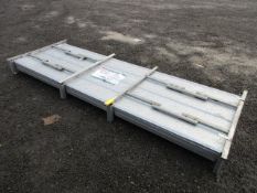 (100) 2025 KJ K0311 118'' X 36'' GALVALUME CORRUGATED STEEL PANELS (UNUSED)