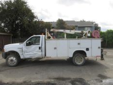 2006 FORD F-550 XL 4X4 SUPER DUTY SERVICE TRUCK