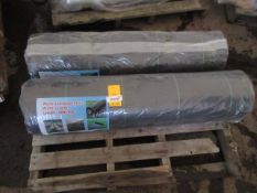 (2) 2025 13' X 300' WOVEN LANDSCAPE FABRIC ROLLS (UNUSED)