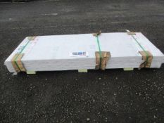 (40) 2025 94 1/2'' X 35 1/2'' CLEAR MULTIWALL POLYCARBONATE PANELS (UNUSED)