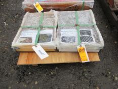 (2) 2025 8MM X 49.2' MANGANESE STEEL SAFETY CHAINS (UNUSED)