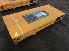 2025 KJ K1912 20' x 12' LIVESTOCK METAL SHED (UNUSED)