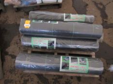 (5) 2025 6' X 300' WOVEN LANDSCAPE FABRIC ROLLS (UNUSED)