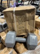 DUMBBELL 15 LBS, NEW IN BOX