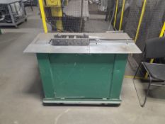 SMALL PITTSBURGH LOCK ROLLFORMER MACHINE 22 GA