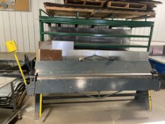 MANUAL HAND BRAKE METAL BENDER 8' 20 GA