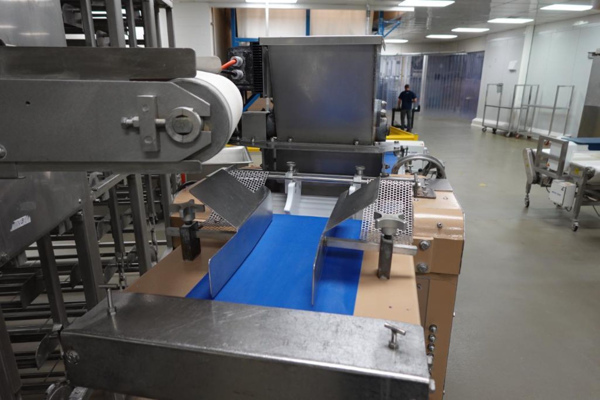 Bread Forming Table Bread dough moulding table, infeed conveyor 28 in. x 10 in. x 62 in ...