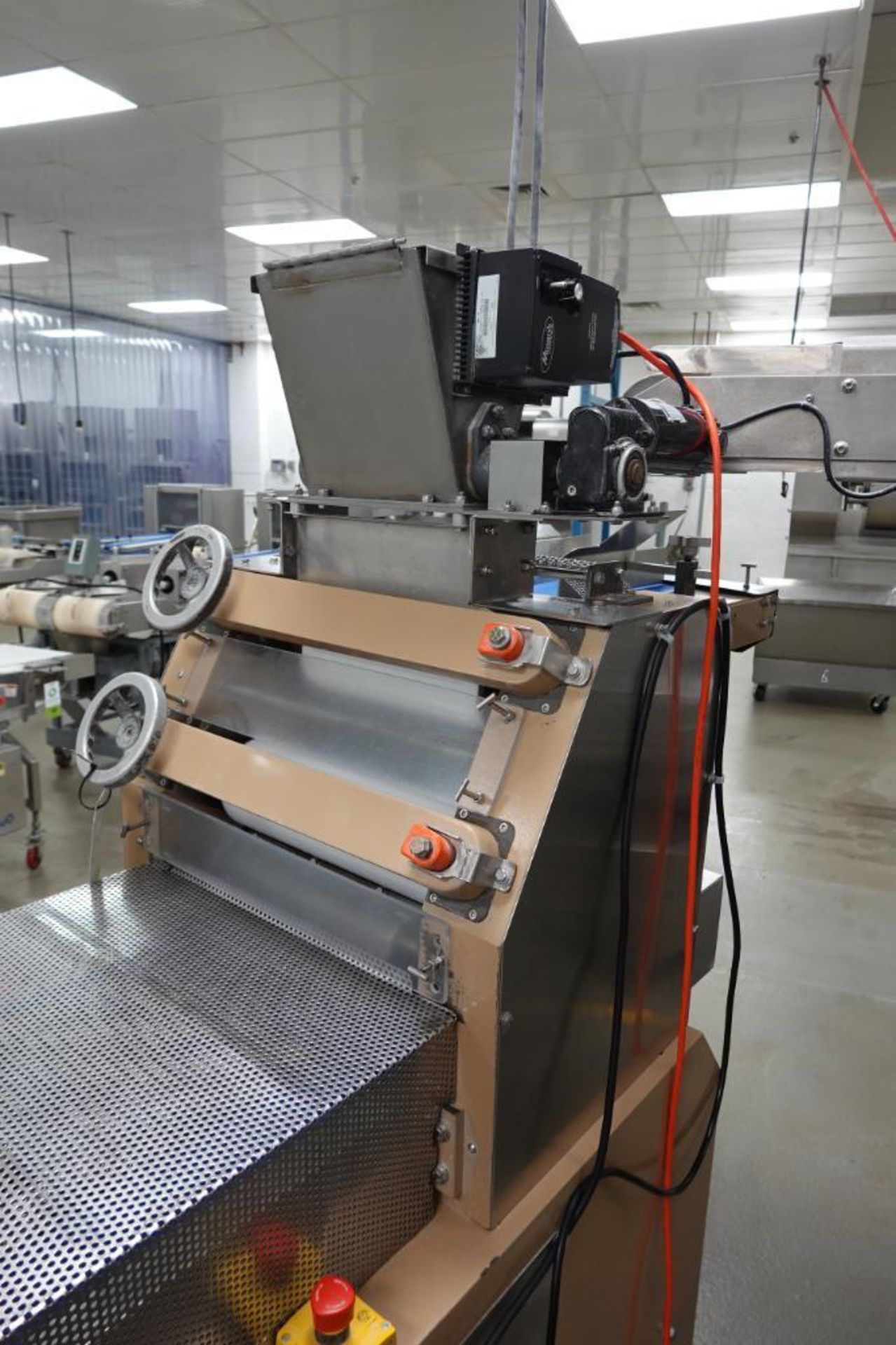 Bread Forming Table Bread dough moulding table, infeed conveyor 28 in. x 10 in. x 62 in ...