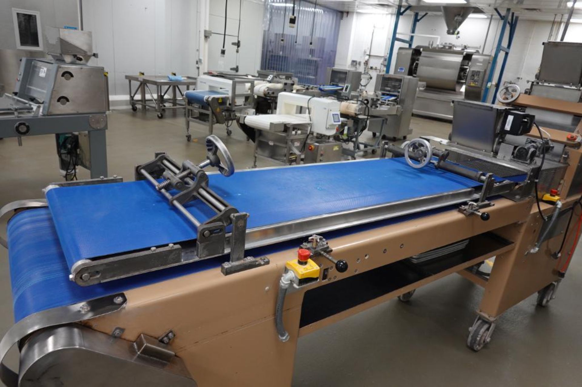 Bread Forming Table Bread dough moulding table, infeed conveyor 28 in. x 10 in. x 62 in ...