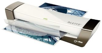 RRP £98.00 Leitz A4 Laminator, for 80 to 125 micron laminating sheets, including laminating pouch