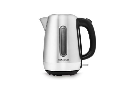 [CRACKED] Morphy Richards 102786 Brushed Equip Stainless Steel Jug Kettle, 3000 W, 1.7 - Image 1 of 3