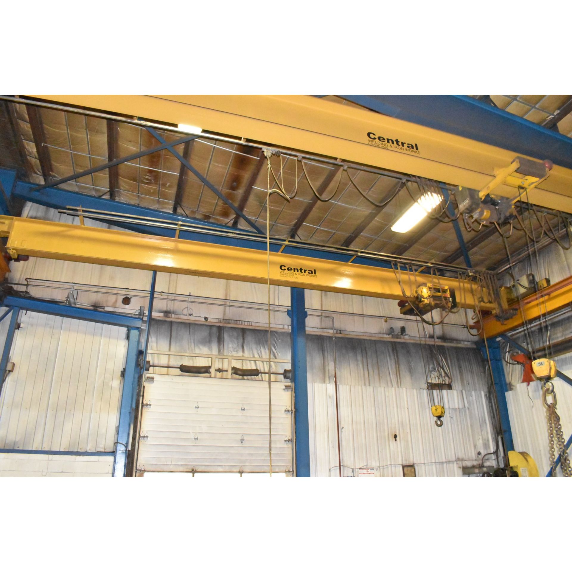 STREET 5 TON CAPACITY OVERHEAD BRIDGE CRANE WITH PENDANT CONTROL 38 STREET 5 TON CAPACITY OVERHEAD BRIDGE CRANE WITH PENDANT CONTROL 38