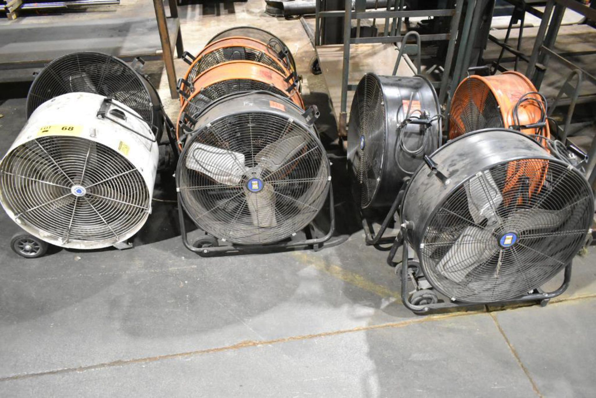 Lots Fans { Choice of lots: 68, 69 } LOT/ FLOOR-TYPE SHOP FANS