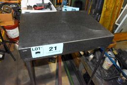 24.25" X 18.25" X 3" GRANITE SURFACE PLATE